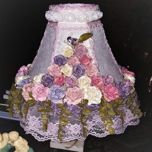 Handcrafted lampshade